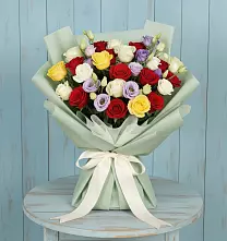 Букет цветов из:  Розы в Ханино