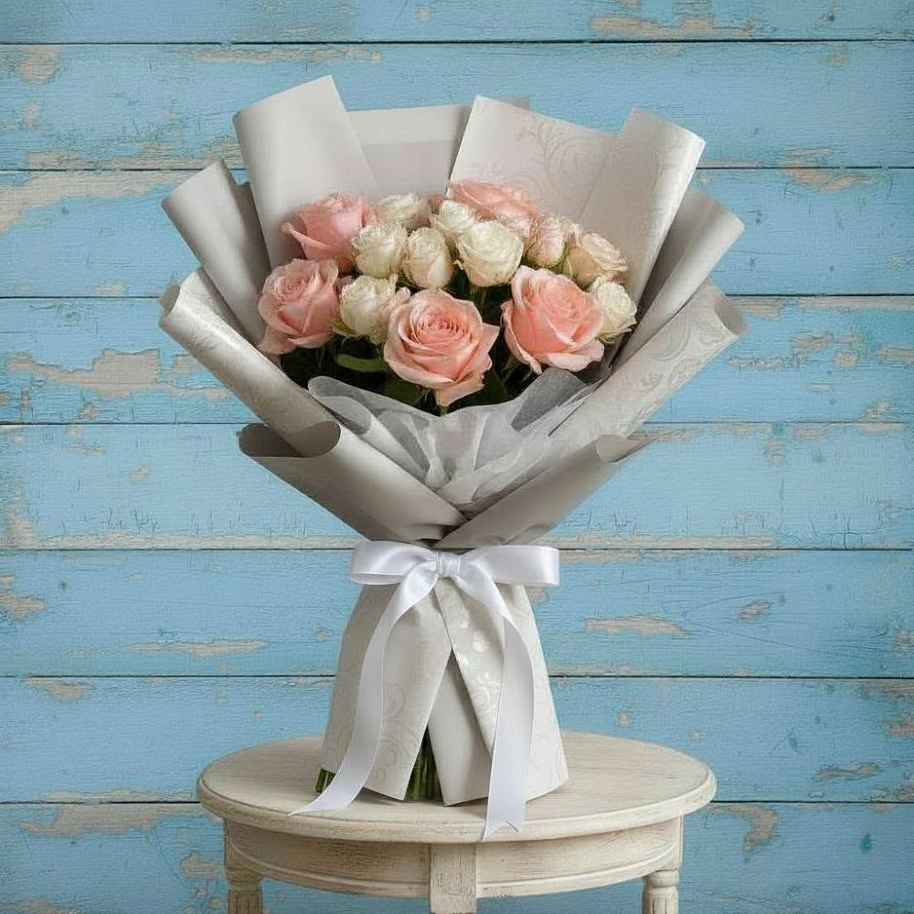 Букет цветов из: Розы в Ханино