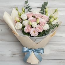 Букет цветов из:  Лизиантусы в Ханино