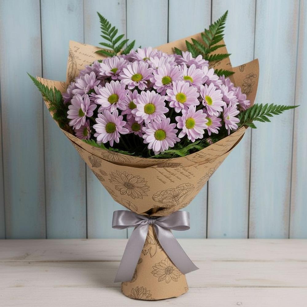 Букет цветов из: Хризантемы в Ханино
