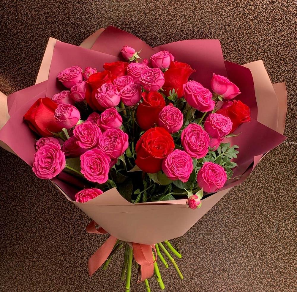 Букет В объятьях нежности в Ханино