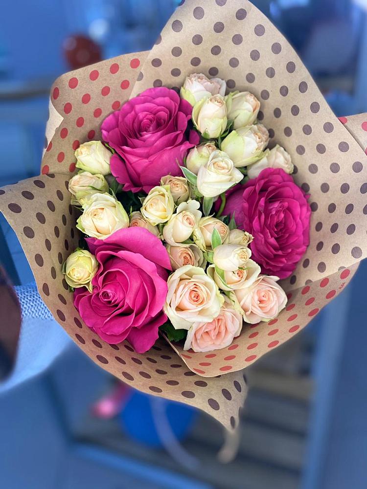 Букет цветов из: Розы в Ханино