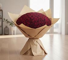 Букет 101 Красная роза в Ханино
