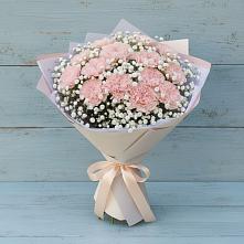Букет цветов из:  Гвоздики в Ханино