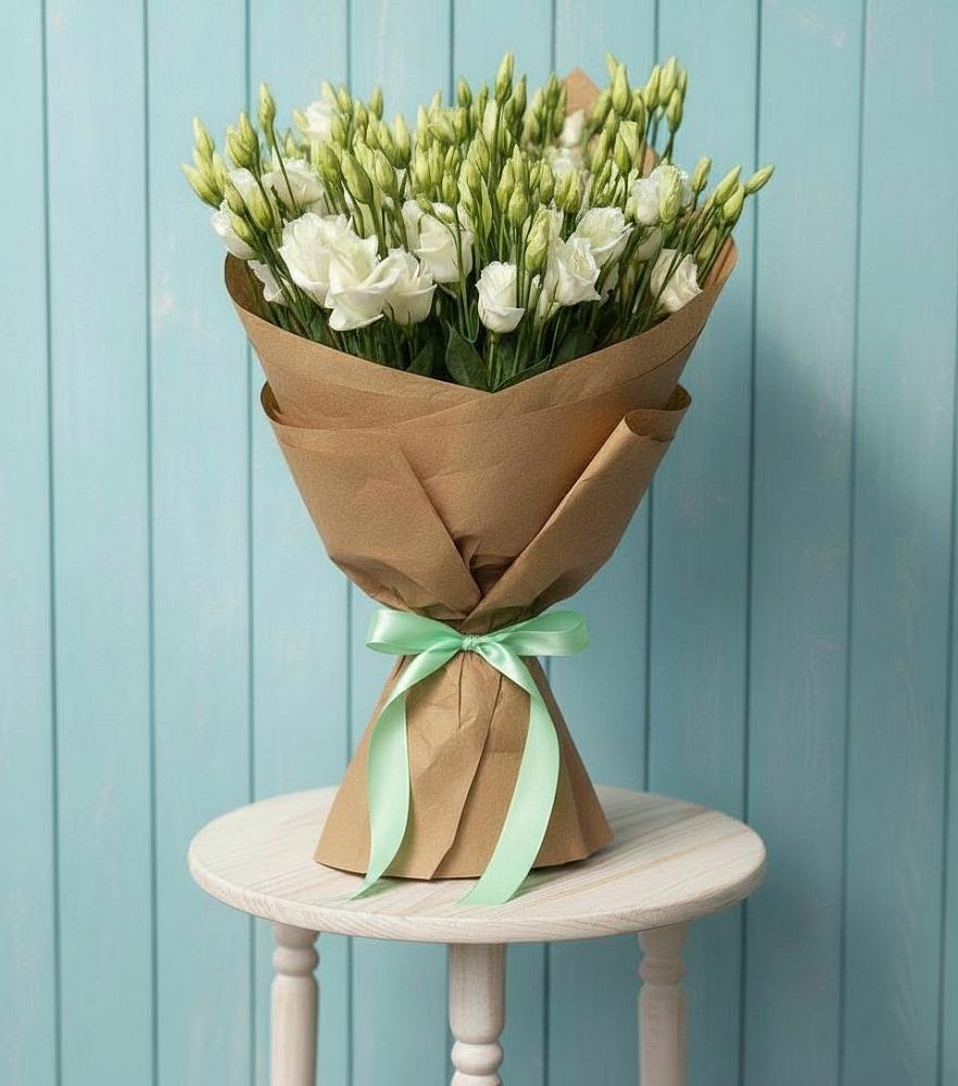 Букет цветов из: Лизиантусы в Ханино