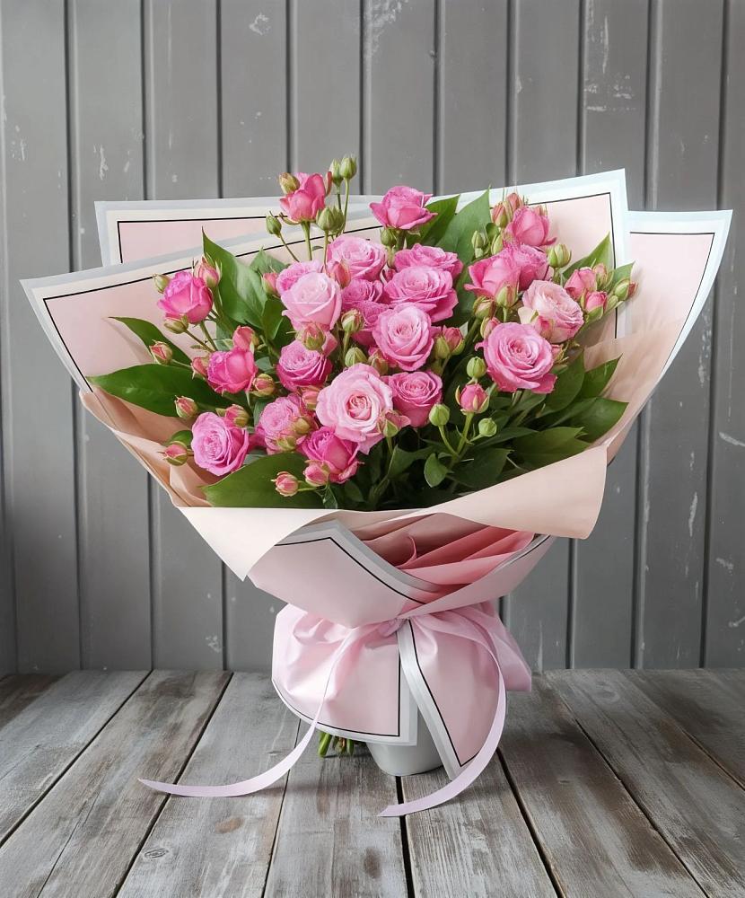 Букет Розовый кустик в Ханино