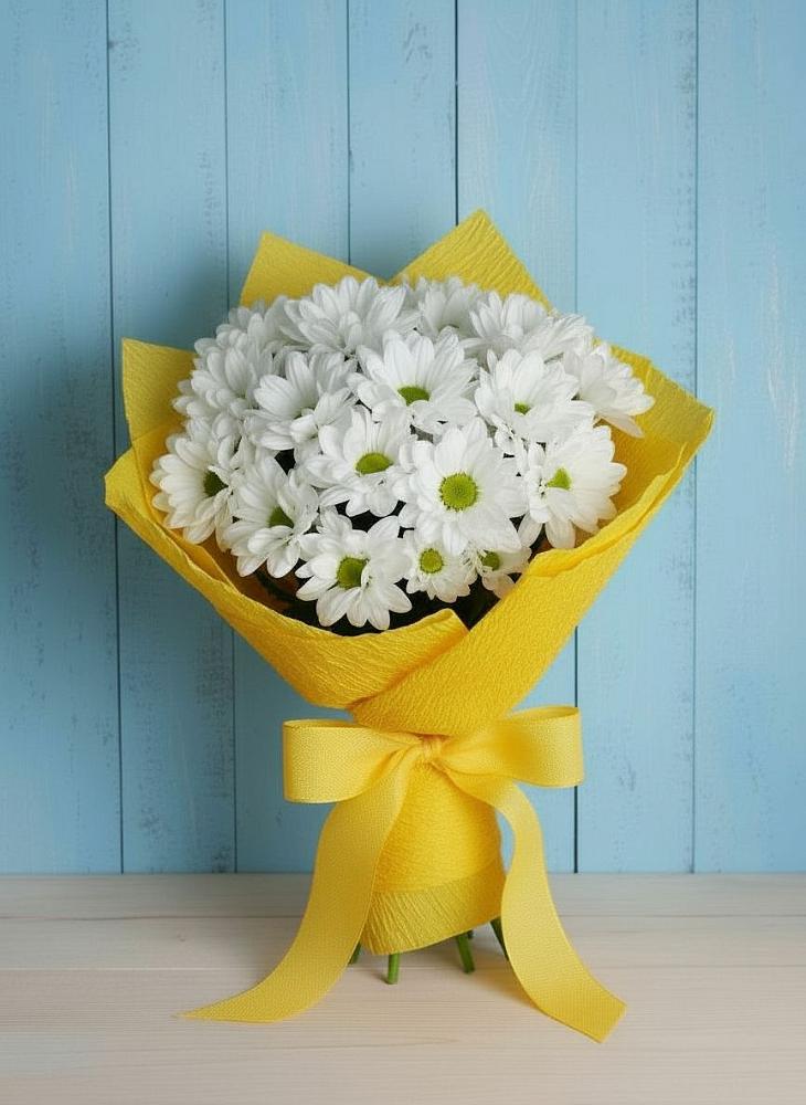 Букет цветов из: Хризантемы в Ханино