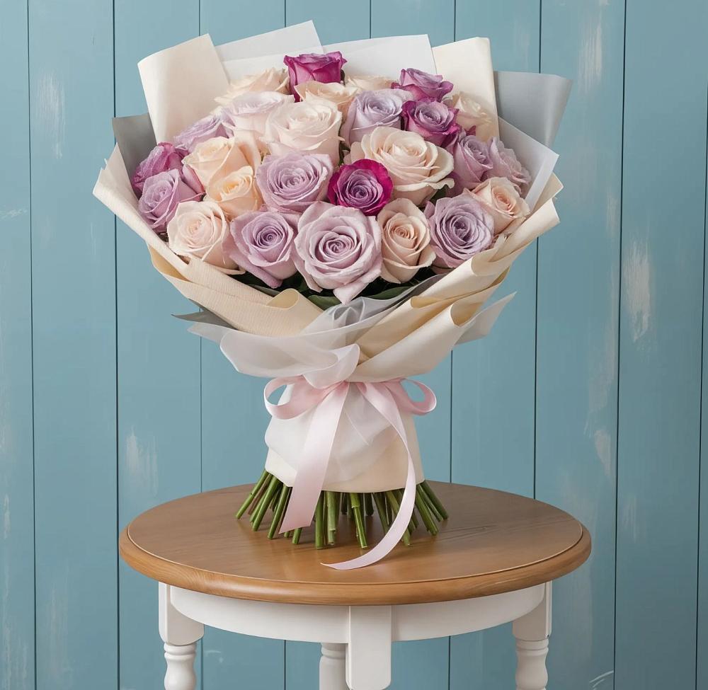 Букет цветов из: Розы в Ханино