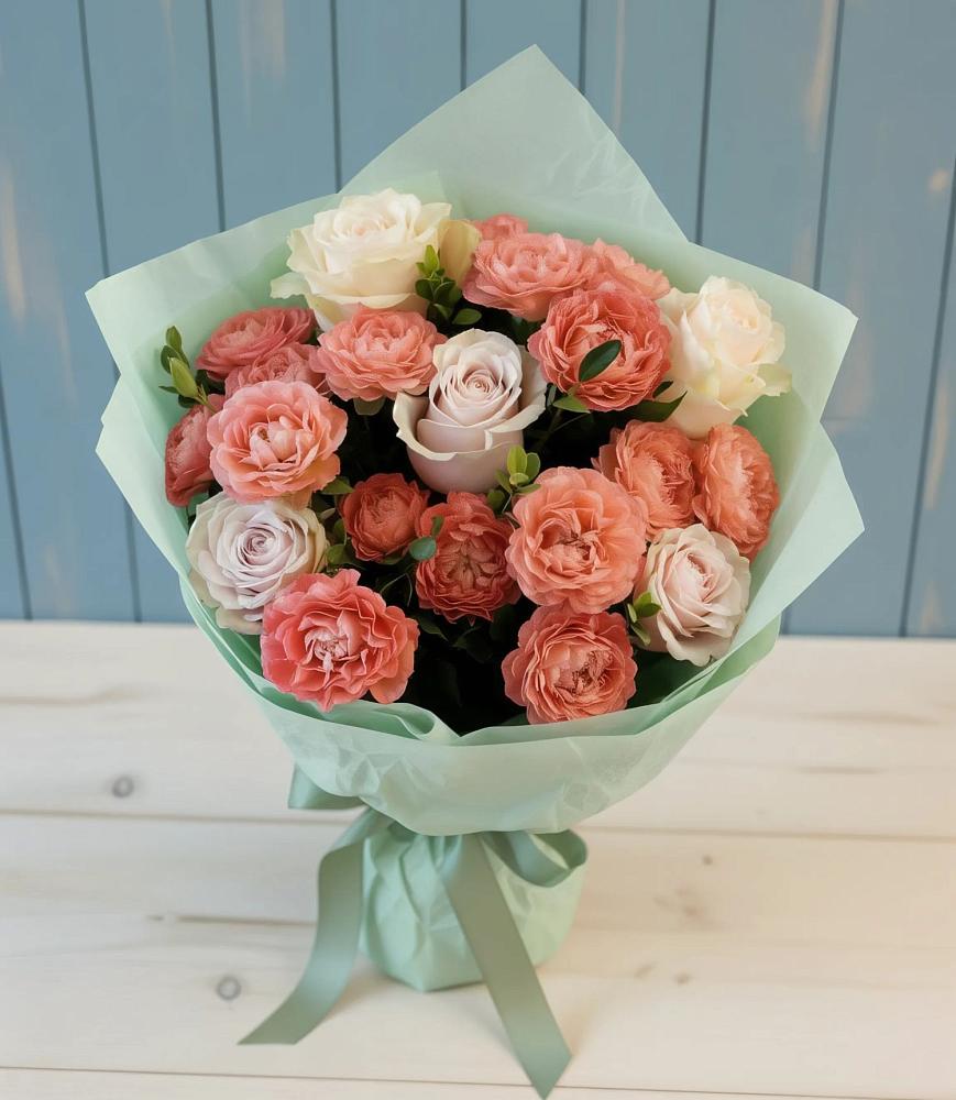 Букет цветов из: Розы в Ханино
