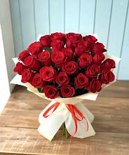 Букет 29 Красных роз в Ханино