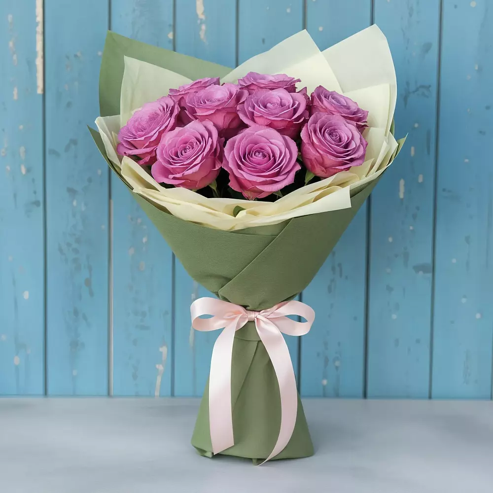 Букет Розы Фёрст Леди в Ханино