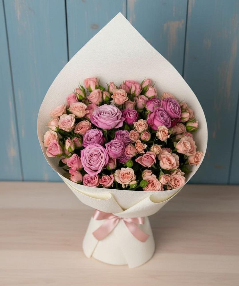 Букет цветов из: Розы в Ханино