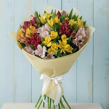 Букет цветов из:  Альстромерии в Ханино