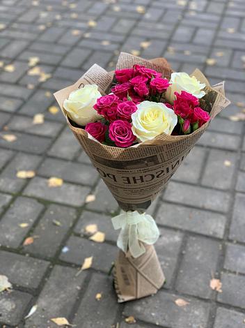 Букет цветов из: Розы в Ханино