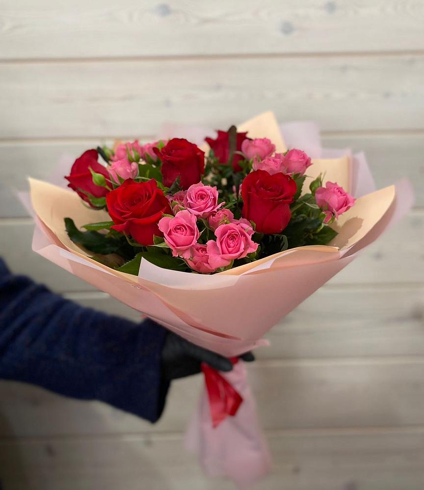 Букет цветов из: Розы в Ханино