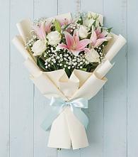 Букет цветов из:  Лилии в Ханино