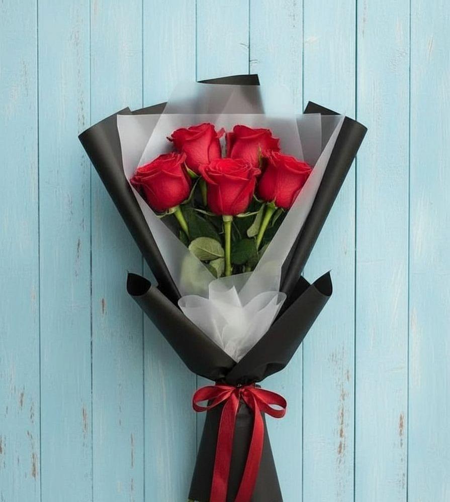 Букет цветов из: Розы в Ханино