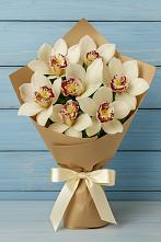 Букет цветов из:  Орхидеи и Розы в Ханино