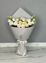 Букет цветов из:  Розы и Лизиантусы #REPLACE_PRED# Ханино